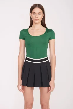 STAUD Court<STAUD REPLAY TOP  COURT GREEN COURTGREEN