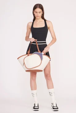 Totes|STAUD Court<STAUD REPLAY TOTE  NATURAL TAN NATURALTAN