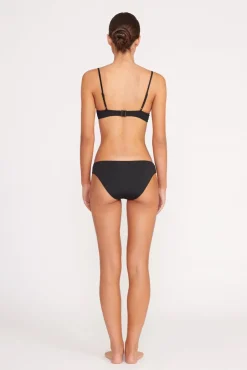 Bikinis<STAUD RHETT BIKINI TOP BLACK