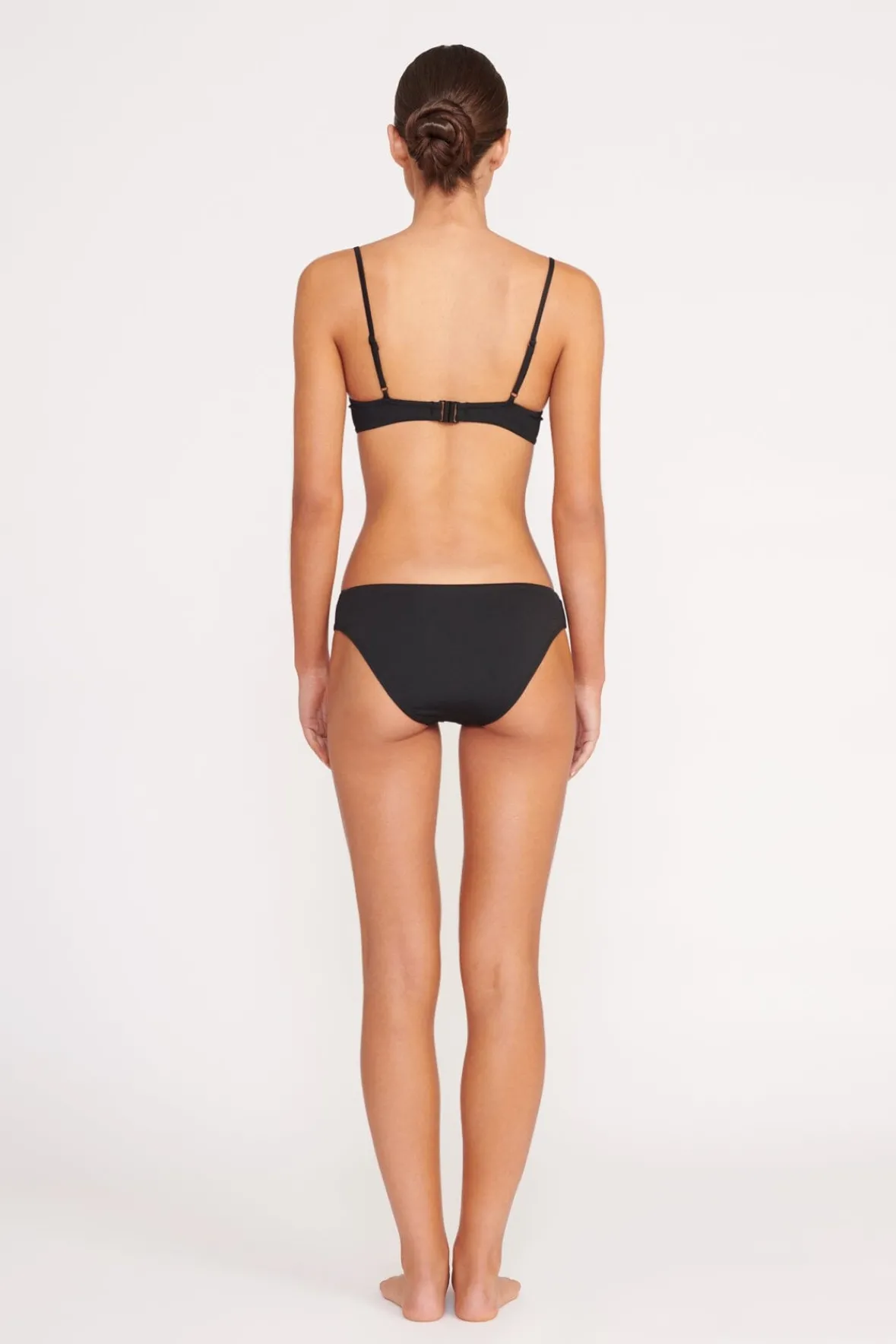 Bikinis<STAUD RHETT BIKINI TOP BLACK