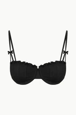 Bikinis<STAUD RHETT BIKINI TOP BLACK