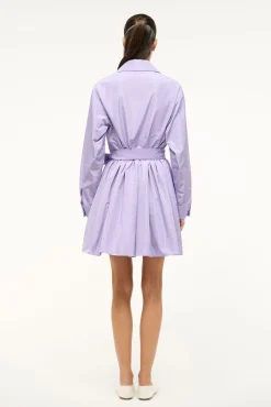 Outerwear & Jackets<STAUD RINA TRENCH LILAC