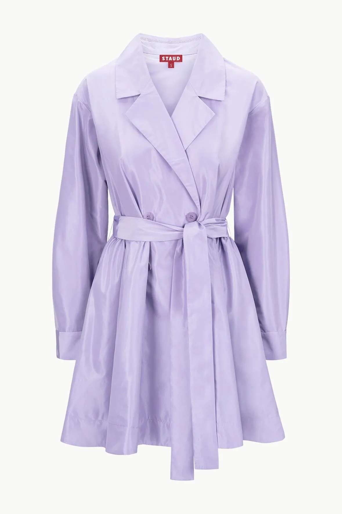 Outerwear & Jackets<STAUD RINA TRENCH LILAC