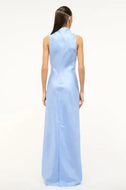 The Evening Edit|Dresses<STAUD ROCHELLE DRESS PERIWINKLE