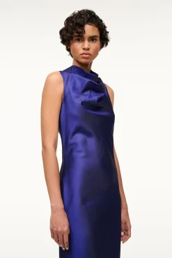 The Evening Edit|Dresses<STAUD ROCHELLE DRESS   VIOLET