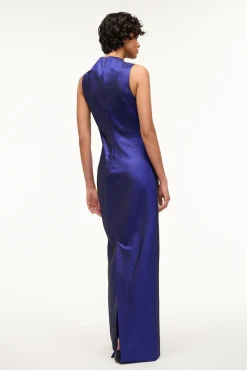 The Evening Edit|Dresses<STAUD ROCHELLE DRESS   VIOLET