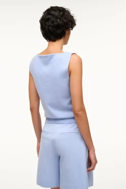 Knits|Tops<STAUD ROCKI SWEATER   PERIWINKLE