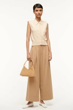 Essentials|Spring Suiting<STAUD RUTH PANT   CAMEL