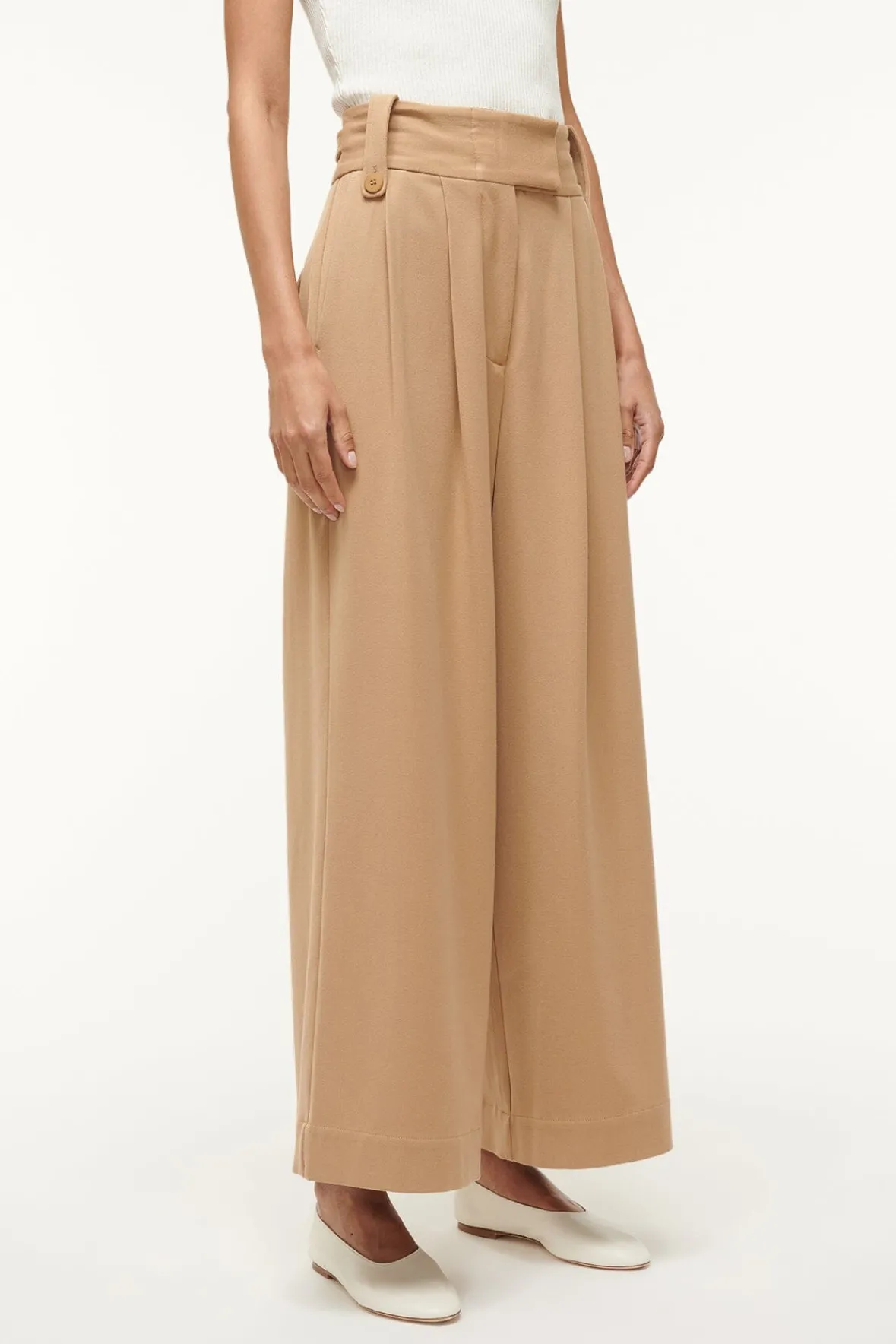 Essentials|Spring Suiting<STAUD RUTH PANT CAMEL