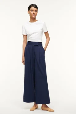 Spring Suiting|Essentials<STAUD RUTH PANT NAVY