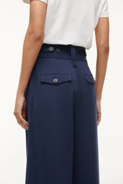 Spring Suiting|Essentials<STAUD RUTH PANT   NAVY