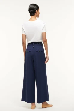 Spring Suiting|Essentials<STAUD RUTH PANT   NAVY