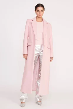 Best Sellers|Essentials<STAUD SANZA COAT  PINK SORBET PINKSORBET