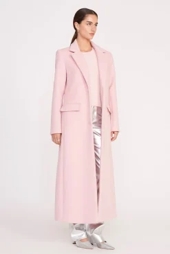Best Sellers|Essentials<STAUD SANZA COAT  PINK SORBET PINKSORBET