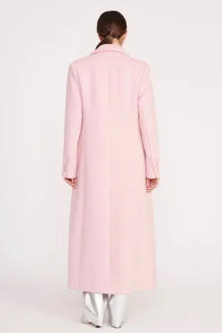 Best Sellers|Essentials<STAUD SANZA COAT  PINK SORBET PINKSORBET
