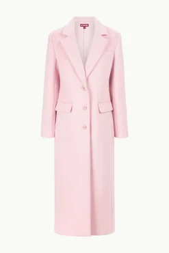 Best Sellers|Essentials<STAUD SANZA COAT  PINK SORBET PINKSORBET