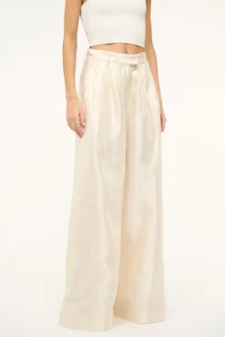 The Evening Edit|STAUD Bride<STAUD SASHA PANT   IVORY