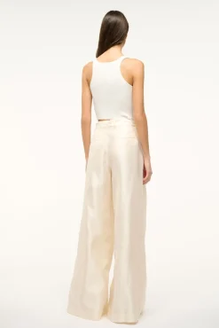 The Evening Edit|STAUD Bride<STAUD SASHA PANT   IVORY