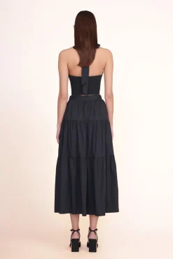 Poplin Shop|Skirts<STAUD SEA SKIRT   BLACK