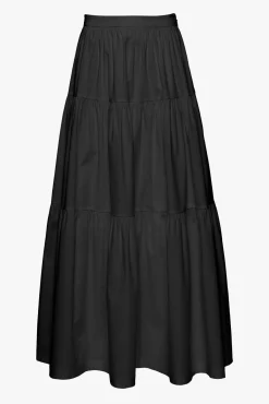 Poplin Shop|Skirts<STAUD SEA SKIRT   BLACK