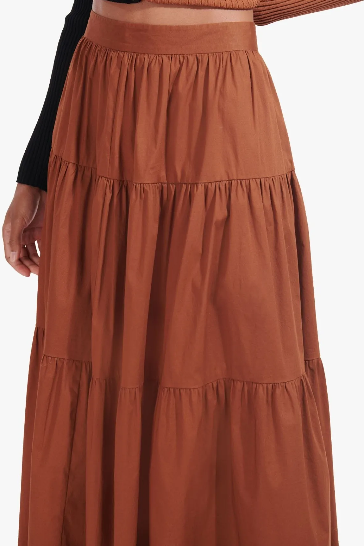 Skirts<STAUD SEA SKIRT TAN