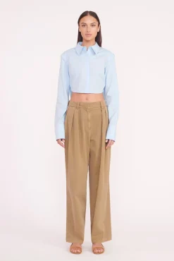 Poplin Shop<STAUD SENECA TOP  FRENCH BLUE FRENCHBLUE