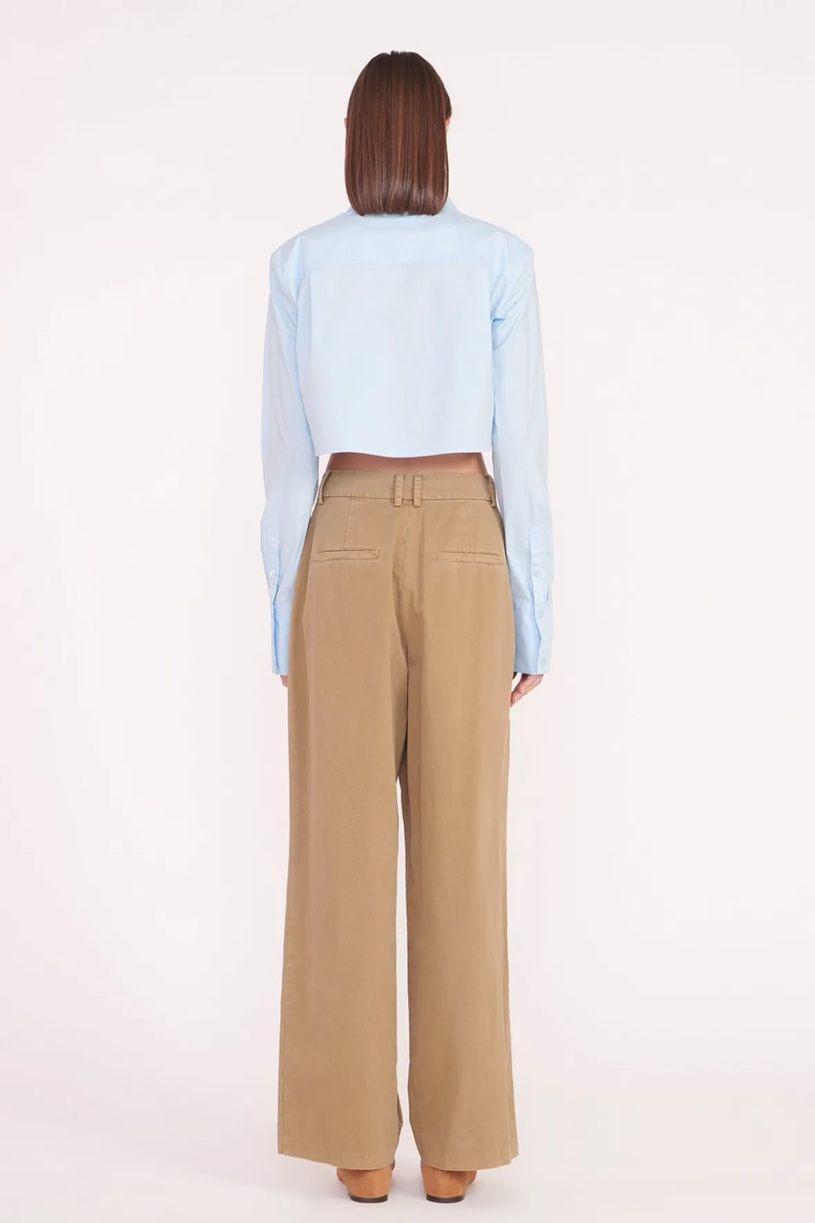 Poplin Shop<STAUD SENECA TOP FRENCH BLUE FRENCHBLUE