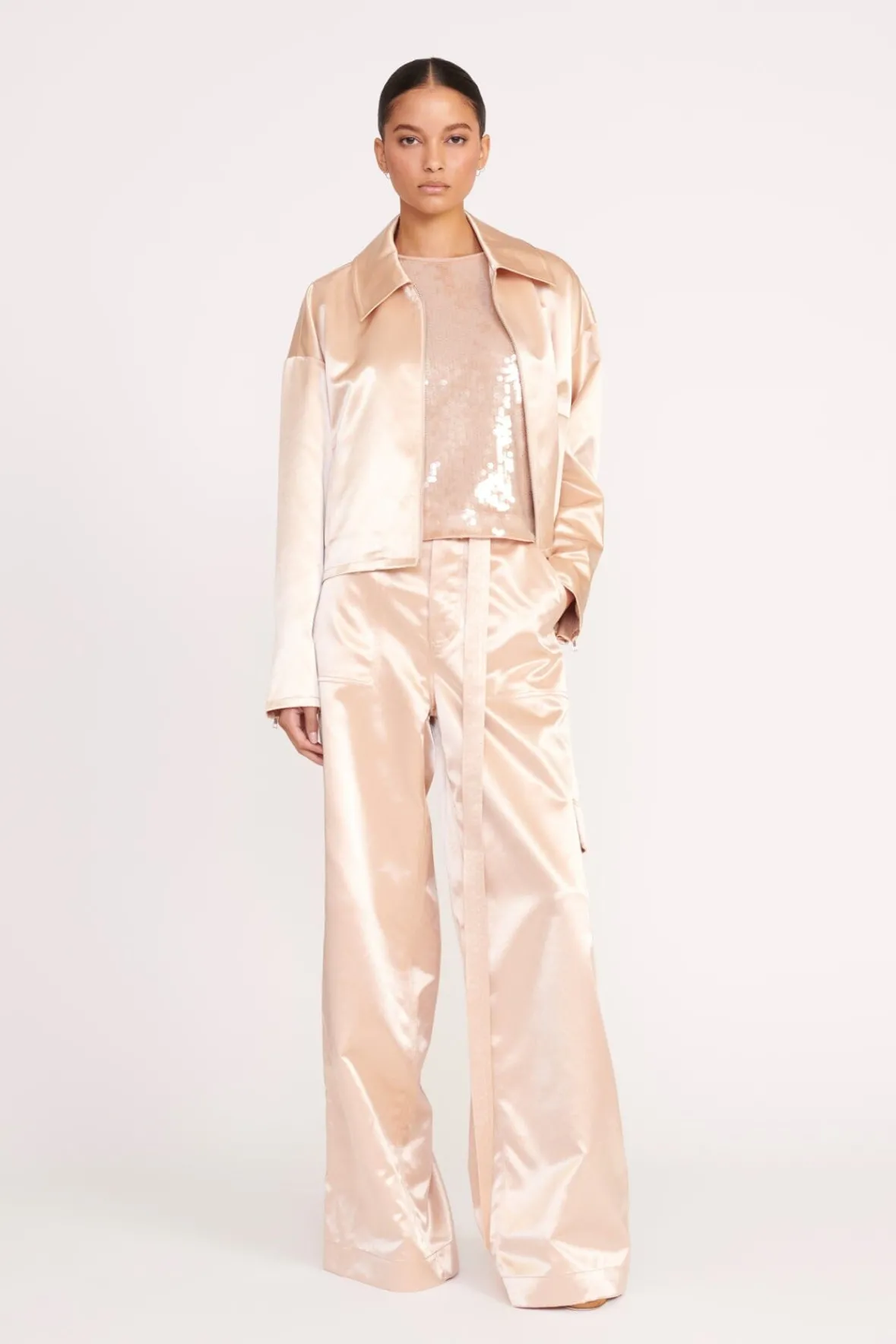 Pants & Shorts<STAUD SHAY PANT BEIGE