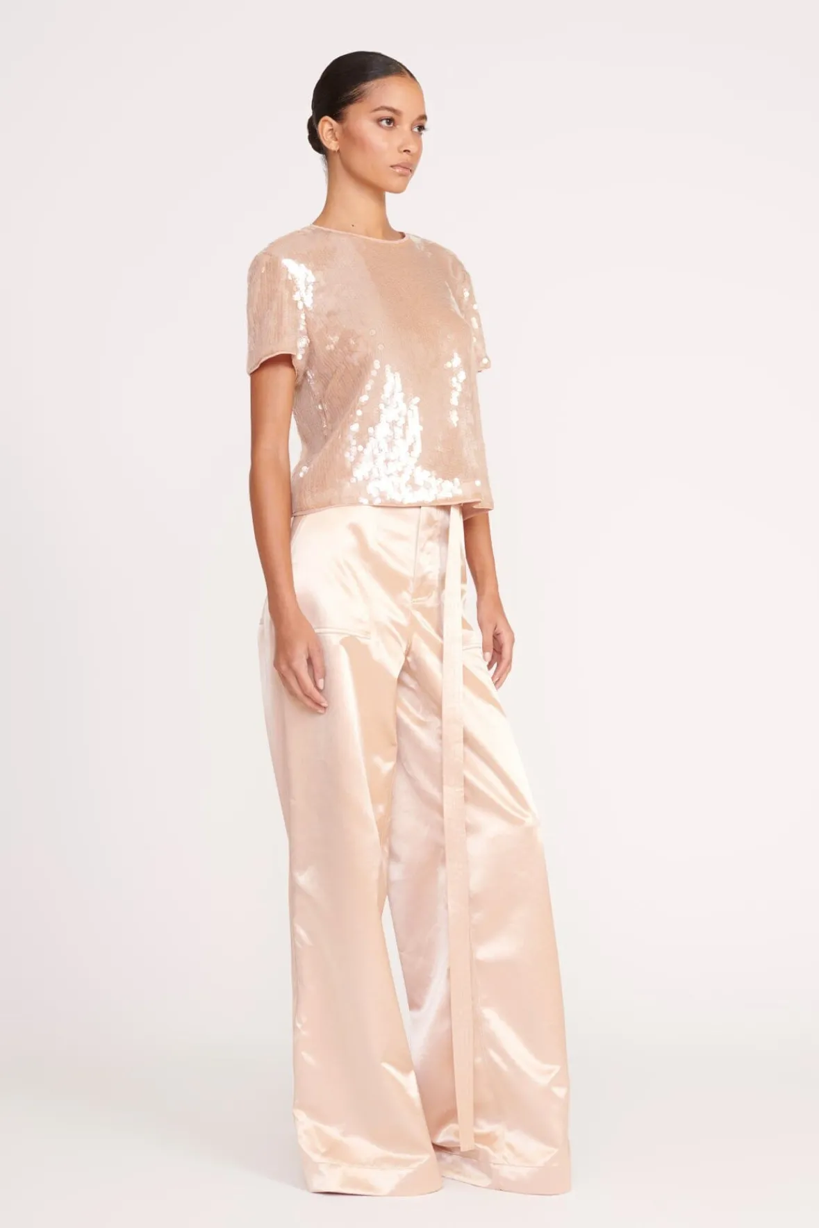 Pants & Shorts<STAUD SHAY PANT BEIGE