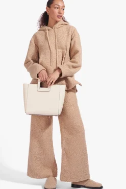 Crossbody|Totes<STAUD SHIRLEY LEATHER BAG CREAM