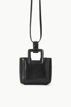 Necklaces|Small Leather Goods<STAUD SHIRLEY MICRO NECKLACE   BLACK