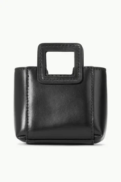 Necklaces|Small Leather Goods<STAUD SHIRLEY MICRO NECKLACE   BLACK