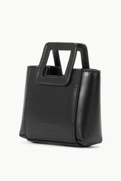 Necklaces|Small Leather Goods<STAUD SHIRLEY MICRO NECKLACE   BLACK
