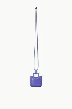 Small Leather Goods|Necklaces<STAUD SHIRLEY MICRO NECKLACE VIOLET