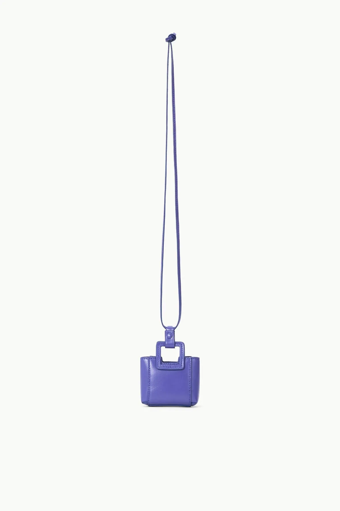 Small Leather Goods|Necklaces<STAUD SHIRLEY MICRO NECKLACE VIOLET