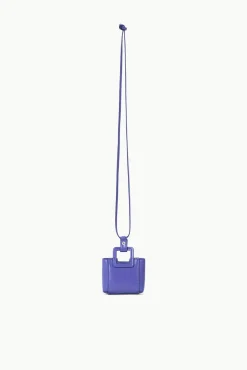 Small Leather Goods|Necklaces<STAUD SHIRLEY MICRO NECKLACE VIOLET
