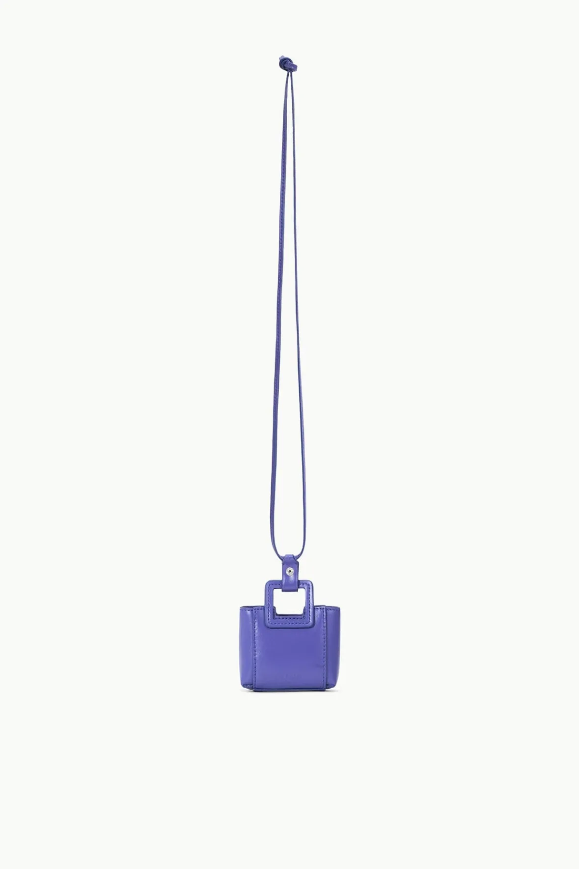 Small Leather Goods|Necklaces<STAUD SHIRLEY MICRO NECKLACE VIOLET