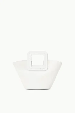 Bucket|Totes<STAUD SHIRLEY MINI BUCKET BAG   PAPER