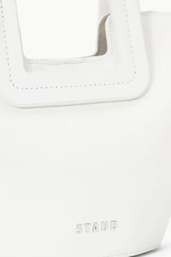 Bucket|Totes<STAUD SHIRLEY MINI BUCKET BAG PAPER