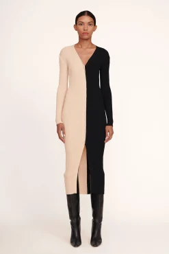 Best Sellers|Dresses<STAUD SHOKO SWEATER BUFF BLACK BUFFBLACK