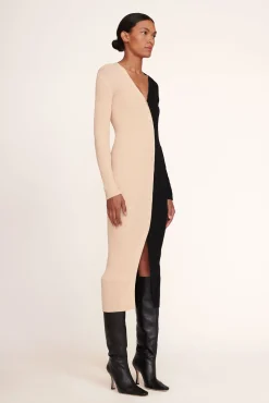Best Sellers|Dresses<STAUD SHOKO SWEATER  BUFF BLACK BUFFBLACK