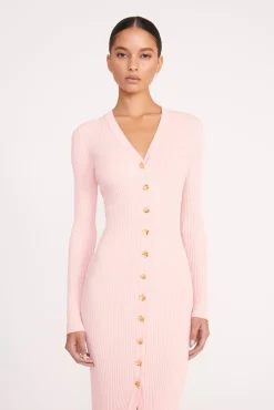 Best Sellers|Dresses<STAUD SHOKO SWEATER  CHERRY BLOSSOM CHERRYBLOSSOM