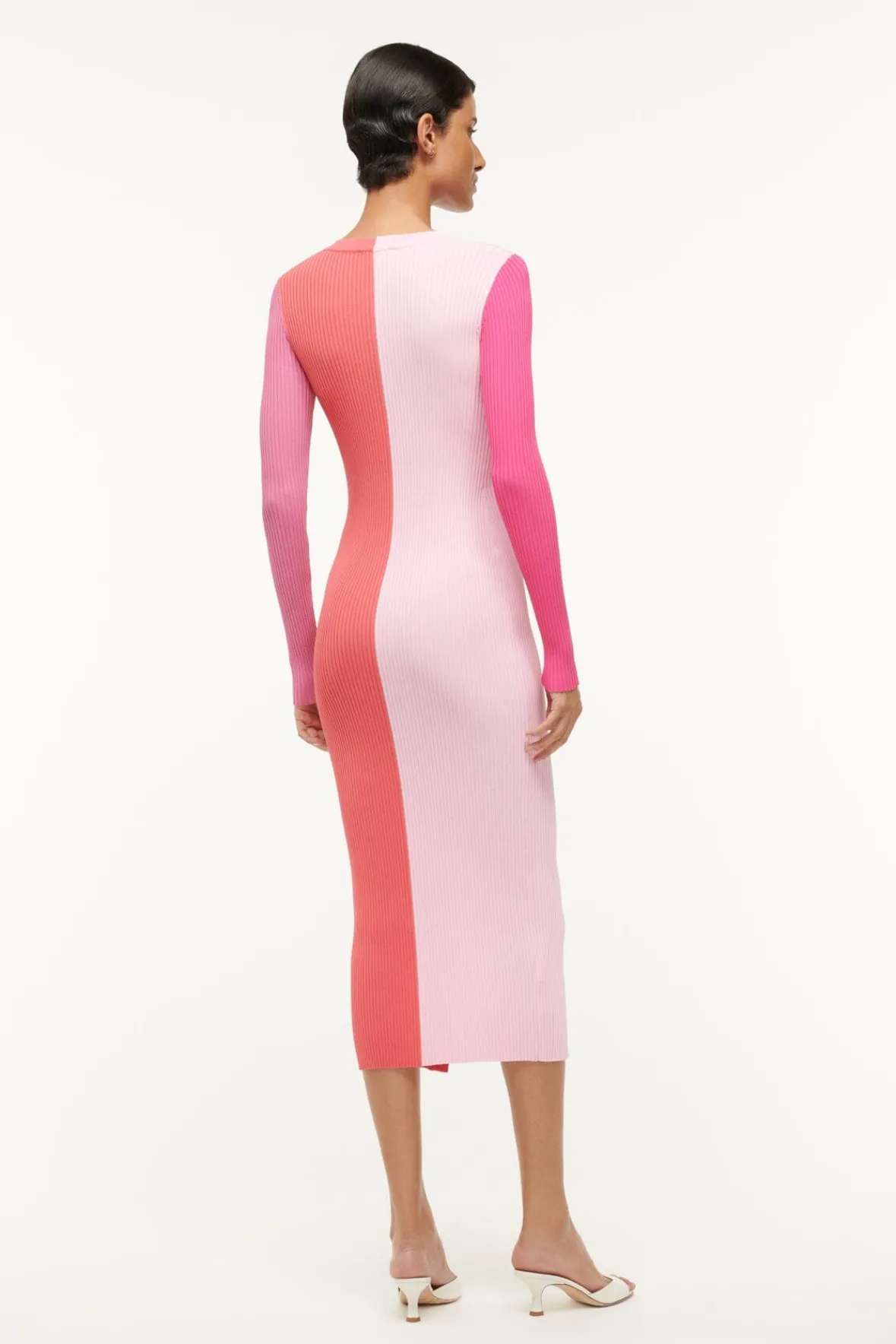 Dresses<STAUD SHOKO SWEATER FLAMINGO MULTI FLAMINGOMULTI