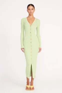 Dresses<STAUD SHOKO SWEATER MATCHA