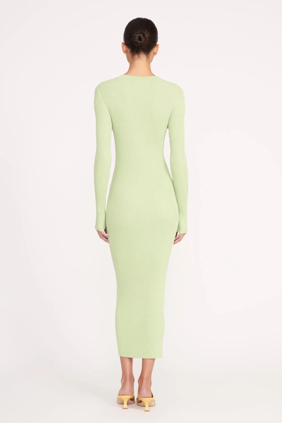 Dresses<STAUD SHOKO SWEATER MATCHA