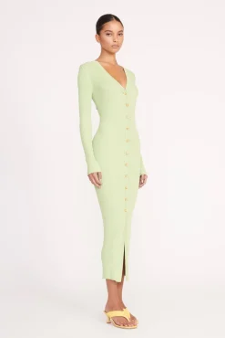 Dresses<STAUD SHOKO SWEATER MATCHA