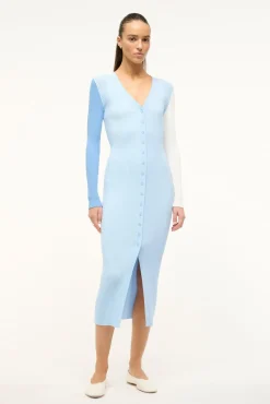 Dresses<STAUD SHOKO SWEATER  PERIWINKLE MULTI PERIWINKLEMULTI