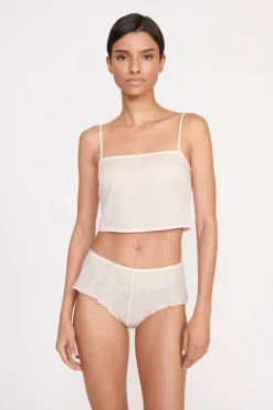 Pants & Shorts<STAUD SHOSHANA SHORT   IVORY