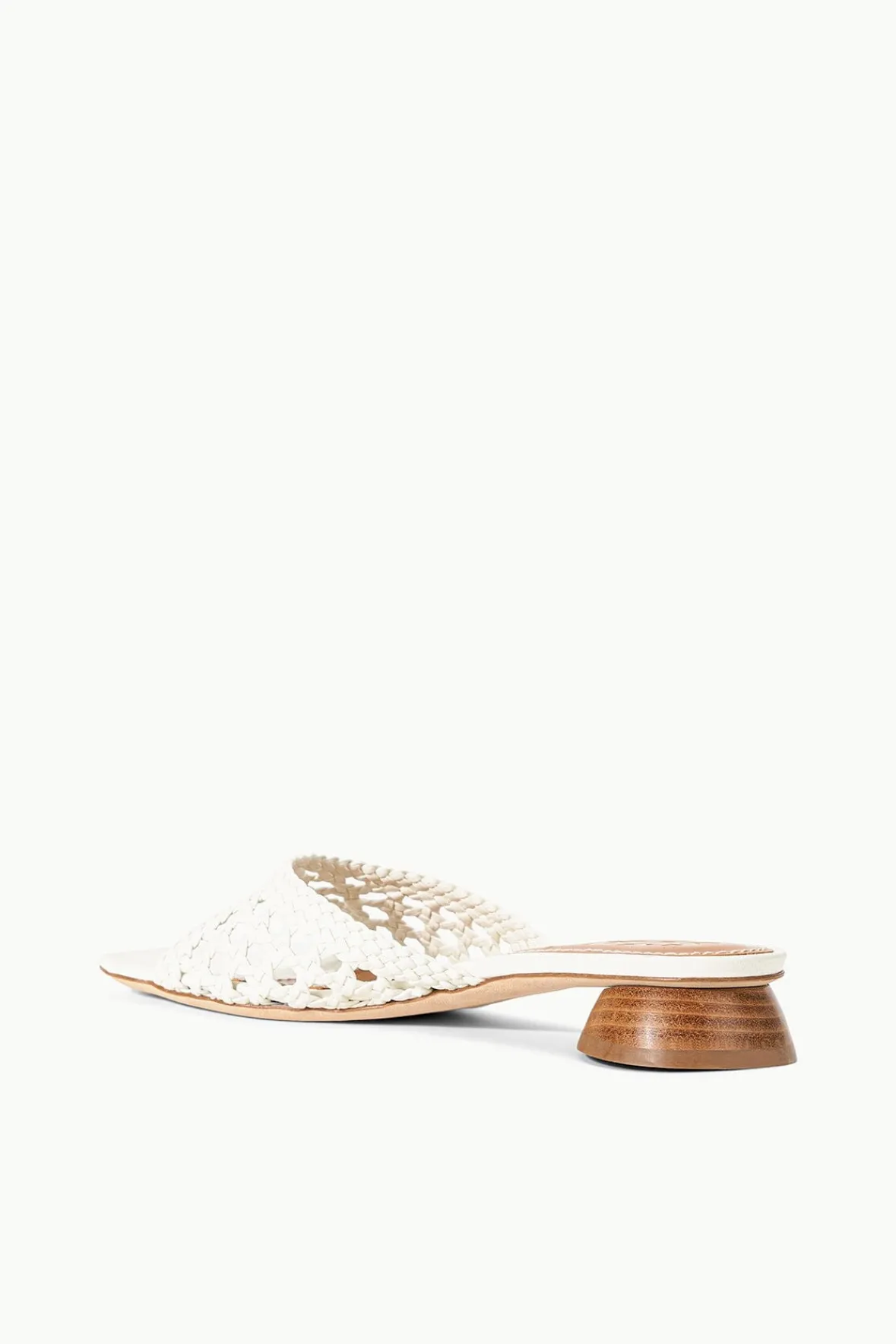 Spring Slides|Heels<STAUD SIMONE CROCHET HEEL PAPER