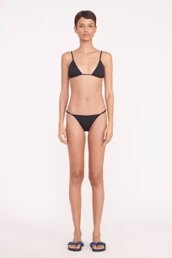 Bikinis<STAUD SISLEY STRING BOTTOM   BLACK